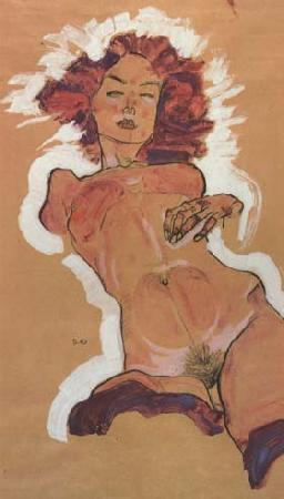 Egon Schiele Female Nude (mk12) France oil painting art